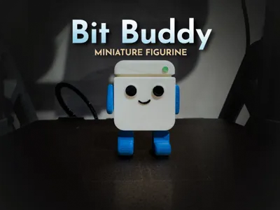 Mini Hard Drive Figurine