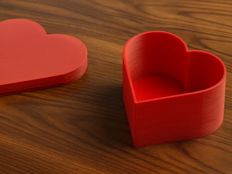 Parametric Valentine Heart Box