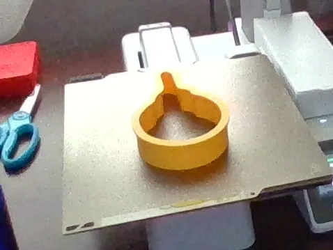 Golf Ball On Tee Cookie Cutter