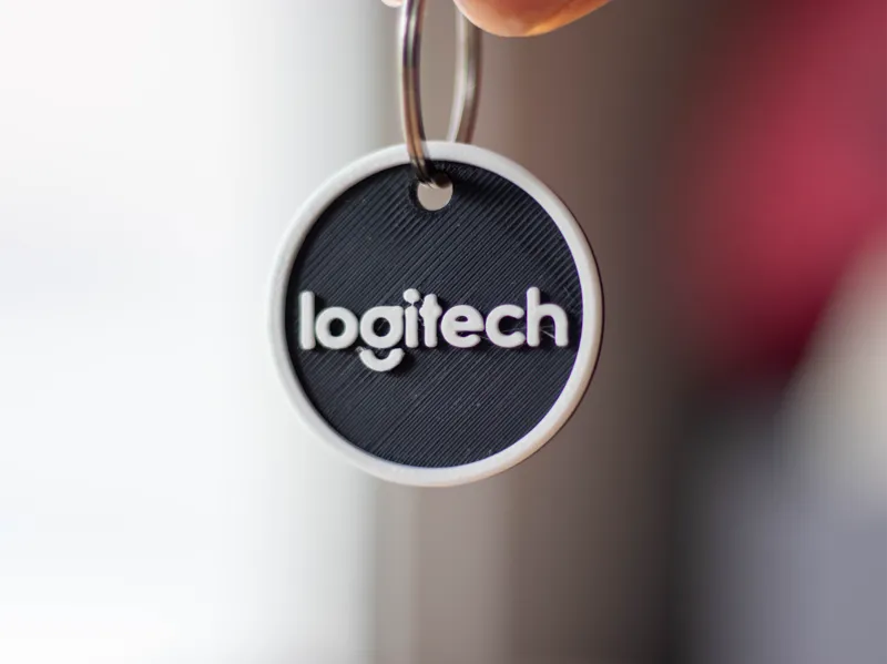 Logitech Logo Keychain