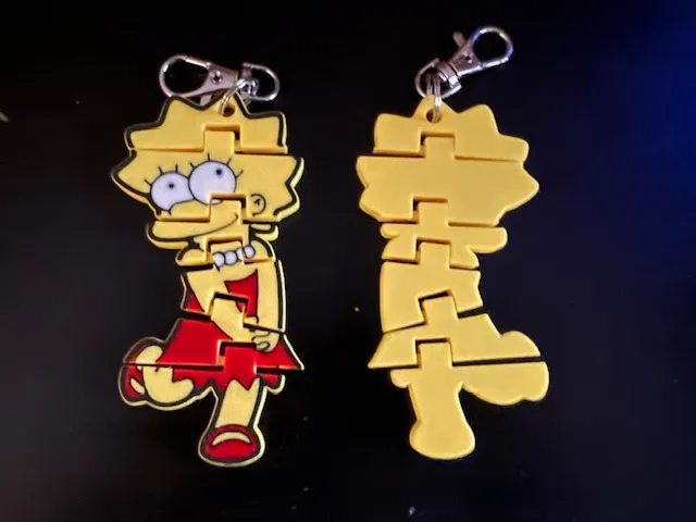 Lisa Simpson Key/Bag Chain