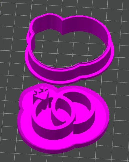 Rings cutter - love - valentines day - wedding