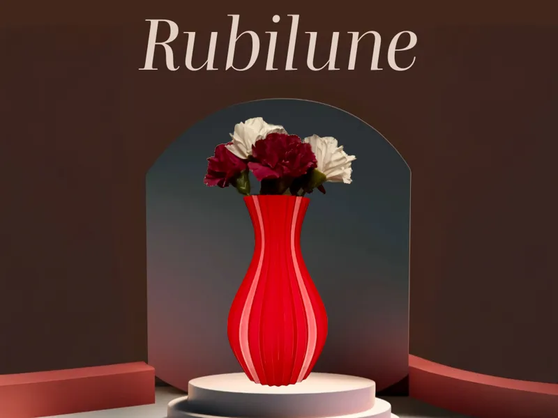 Vase Rubilune