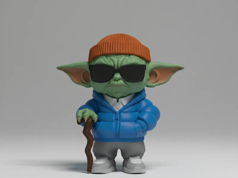 Grogu - Urban Yoda Miniature Figure