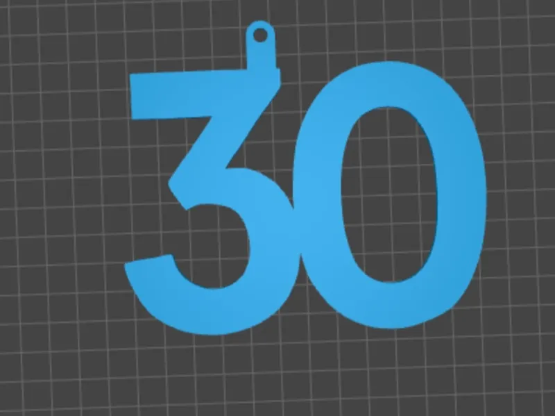 30 keychain 