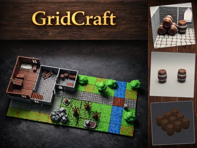 GridCraft – Barrels Set