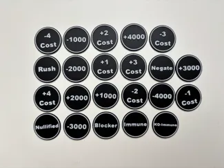 Generic OPTCG Token with border