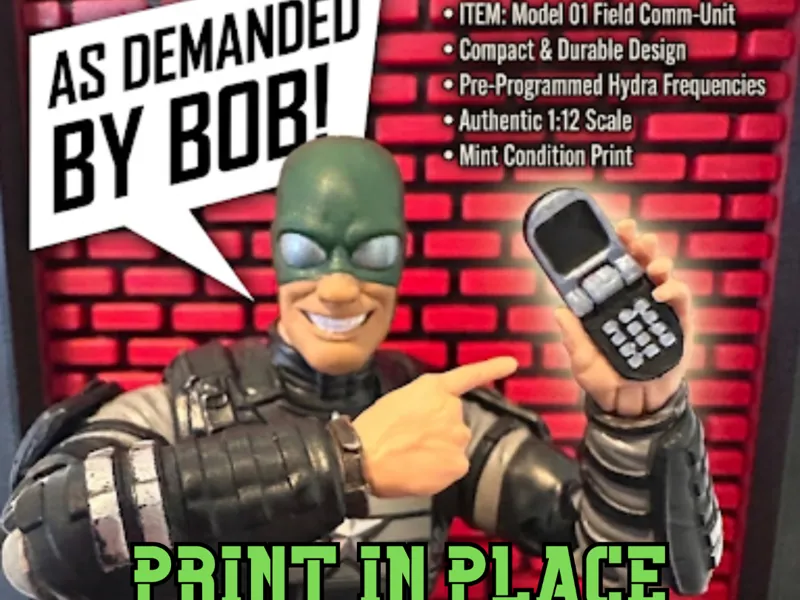 PIP Articulated Flip Phone - 1:12 Scale Fidget Toy