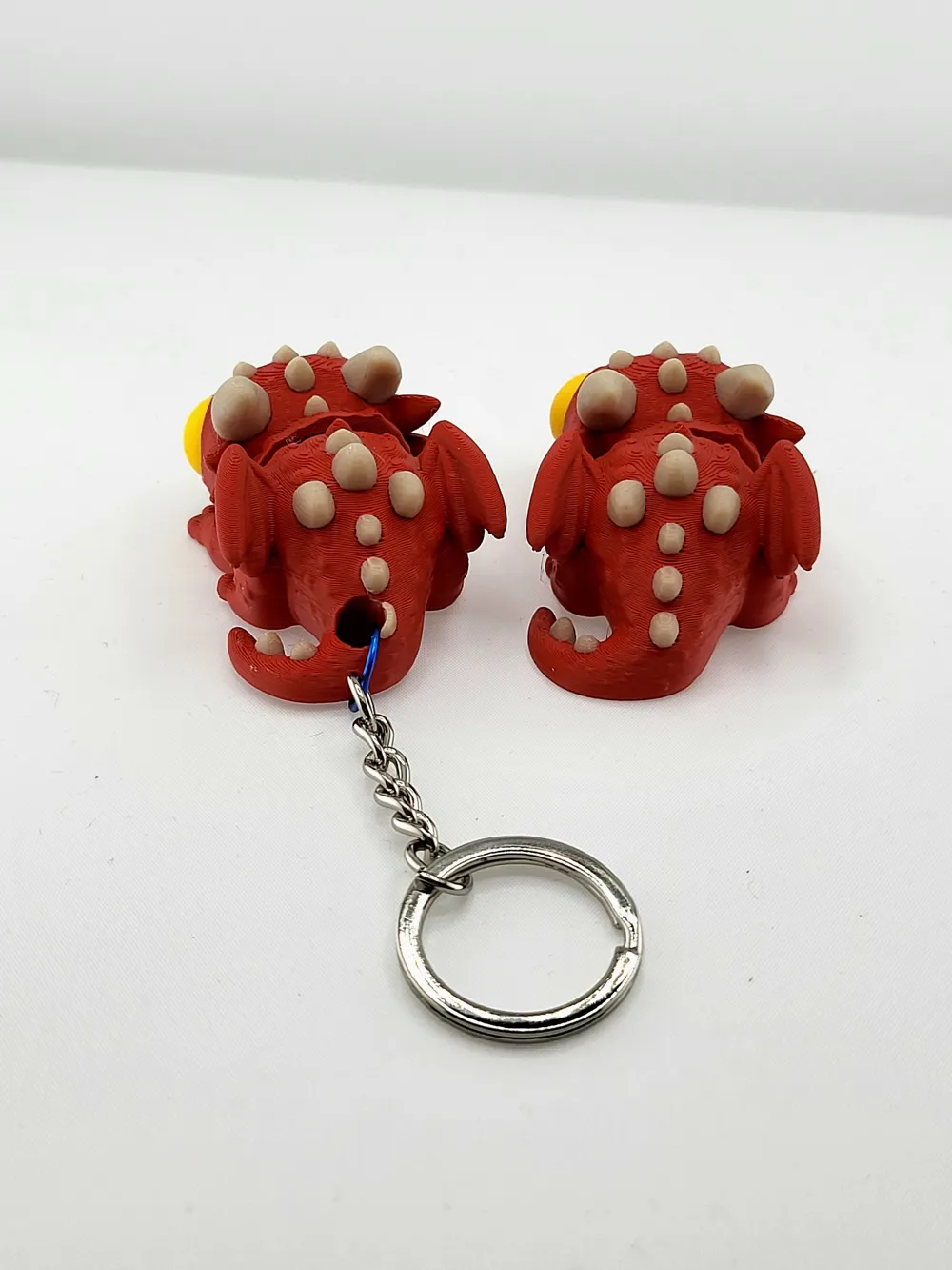 Flexi Dragon Keychain Kawaii baby Articulated Toy - Free 3D Print Model ...
