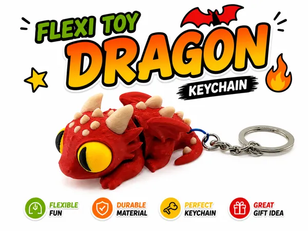 Ключодържател Flexi Dragon
