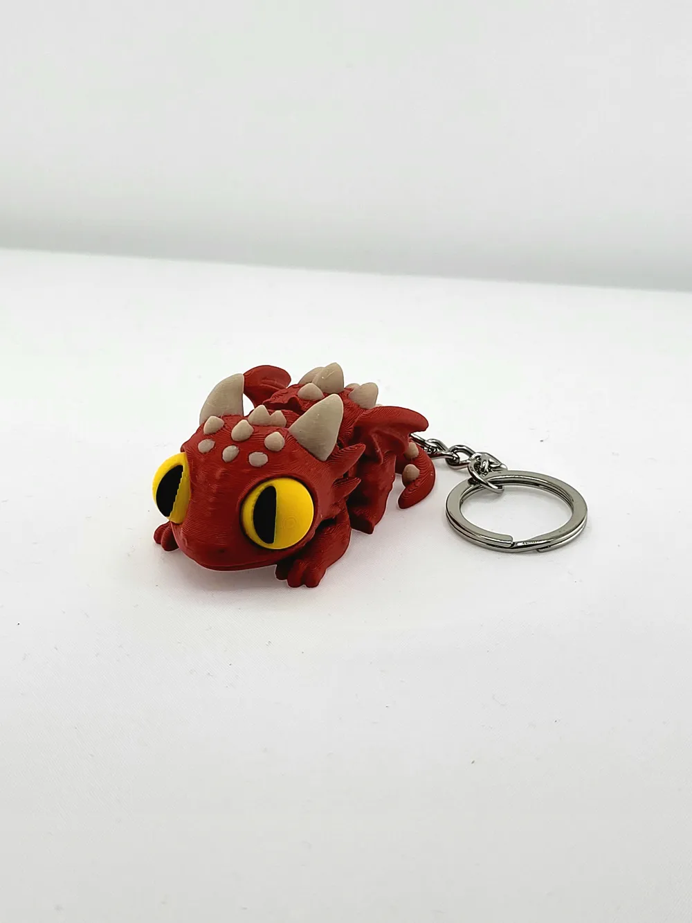 Flexi Dragon Keychain Kawaii baby Articulated Toy - Free 3D Print Model ...