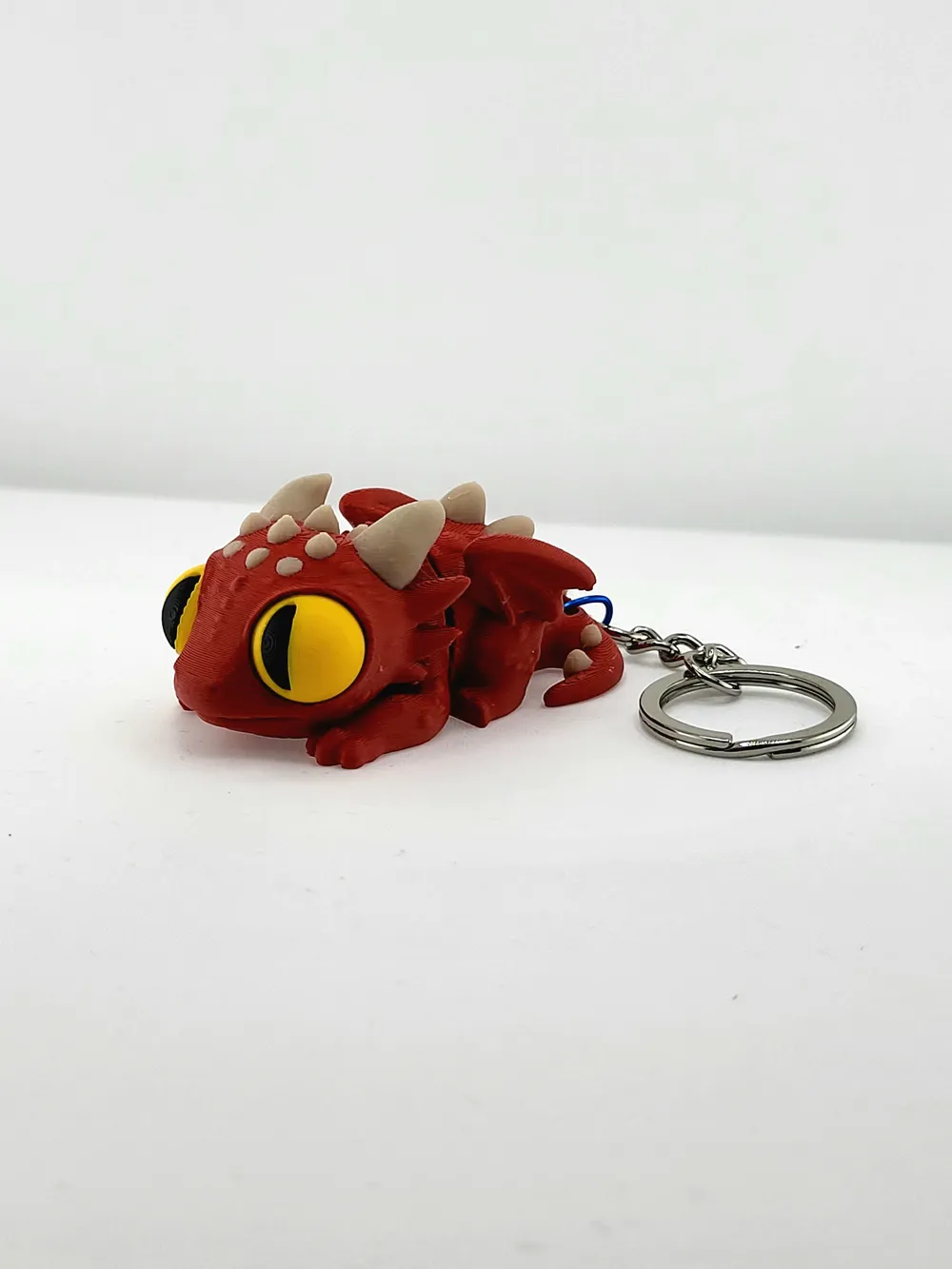 Flexi Dragon Keychain Kawaii baby Articulated Toy - Free 3D Print Model ...