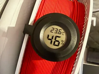 Round Hygrometer Spool Clip