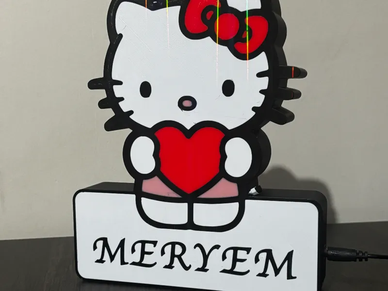 Hello kity Light Box
