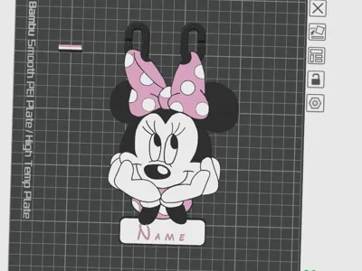 Minnie Mouse Necklace
