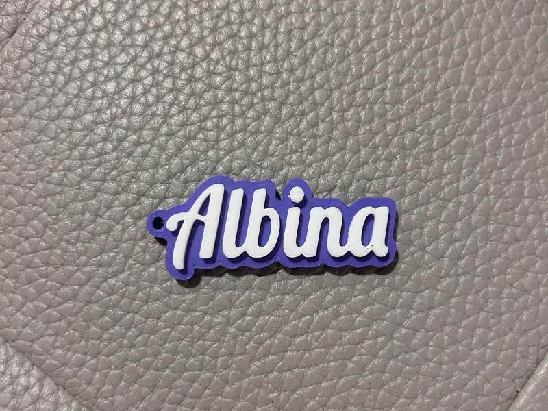 Albina name keychain