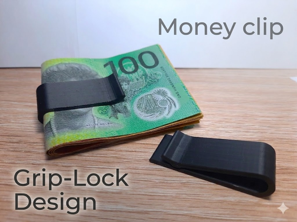 Grip-Lock Money Clip