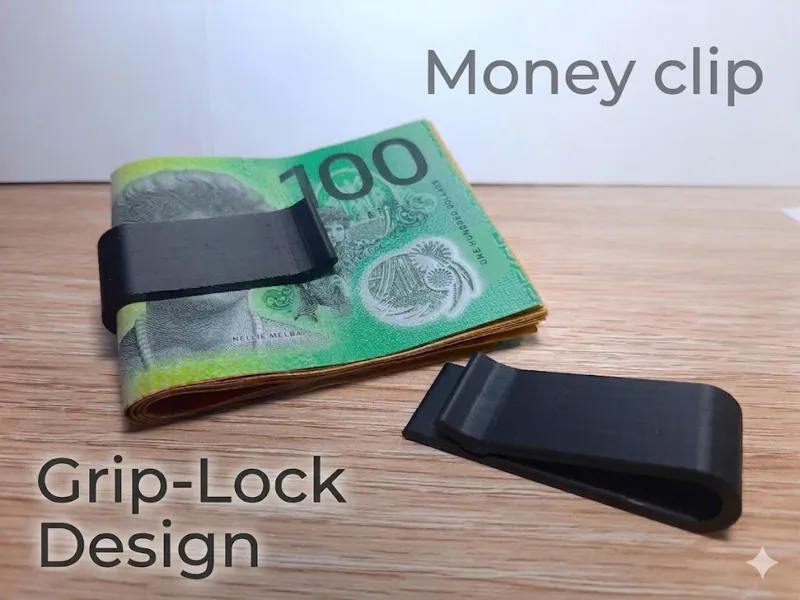 Grip-Lock Money Clip