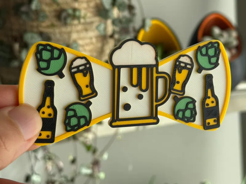 Craft Beer Bow Tie – Accessory for Beer Lovers