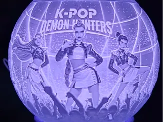 K-Pop Demon Hunter inspired Light Sphere 