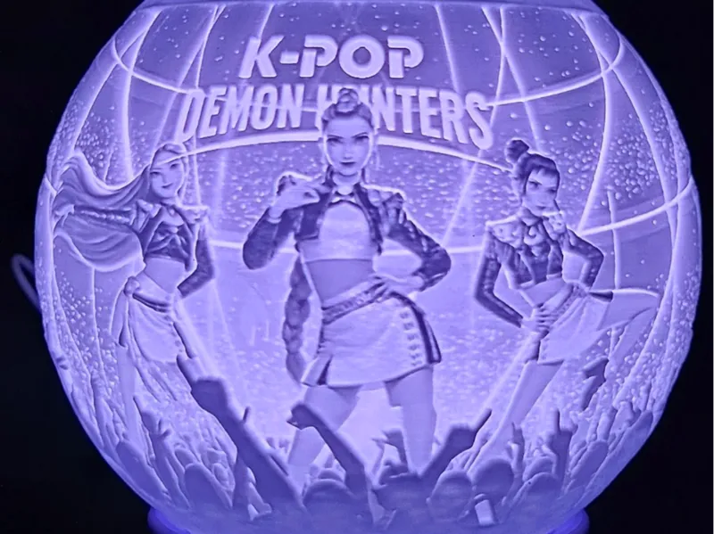 K-Pop Demon Hunter inspired Light Sphere 