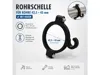 Pipe clamp with hook
