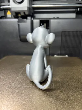 Letrero o emblema decorativo: Cute Polygon Monkey – 3D Printable Decor — vista de referencia 5