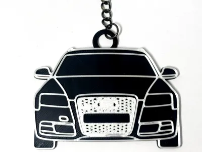 Audi A6 C6 keychain