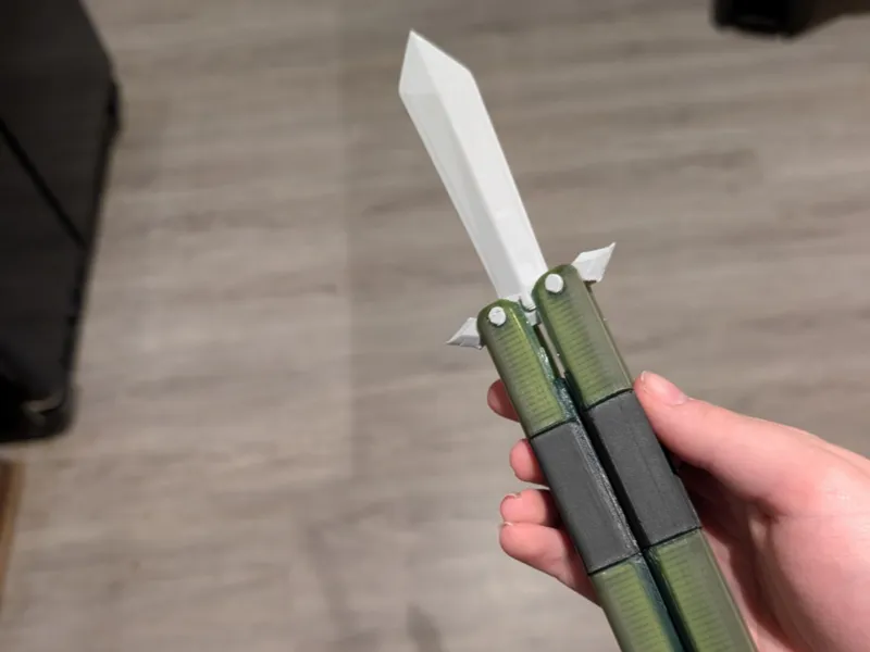 TF2 Stock spy butterfly knife(OLD, V2 out now)