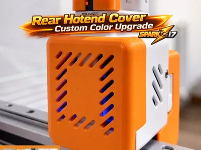 Rear Hotend Cover – Custom Color Upgrade 