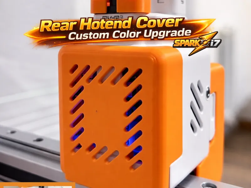 Rear Hotend Cover – Custom Color Upgrade