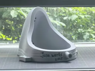 杜尚的小便池——Duchamp’s ‘Fountain’: 3D-Printed Key Tray