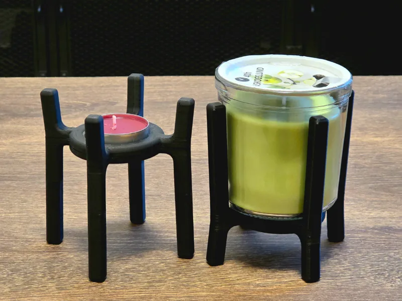 Candle Stand for Tealights and IKEA Glass Candles