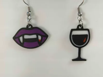Vampire Earrings