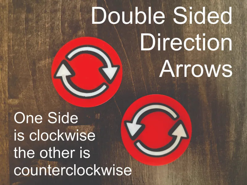 Direction Arrows for Card Games