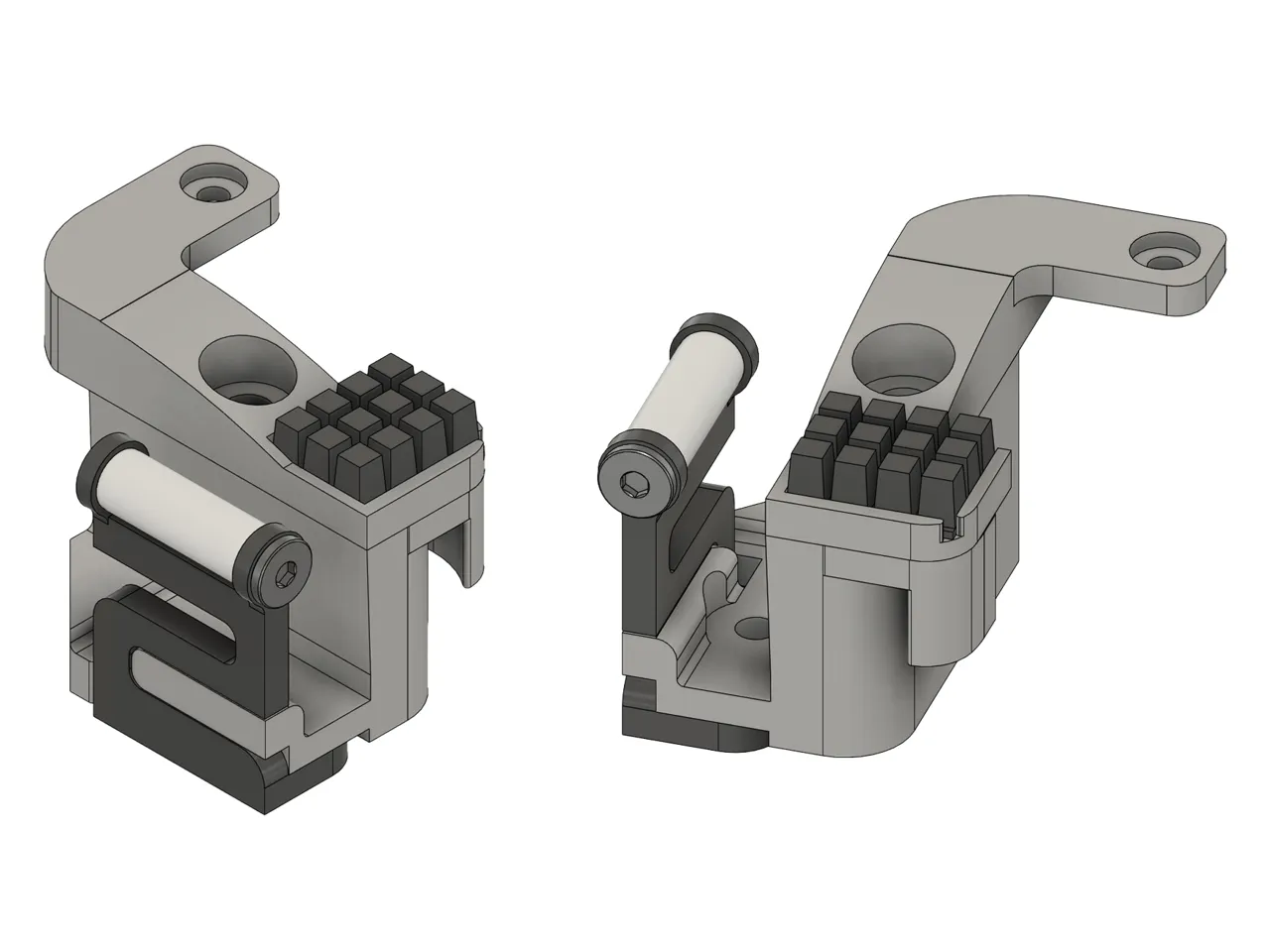 Scrubbler V2 Nozzle Wiper REMIX - Fix Height P1S view 3