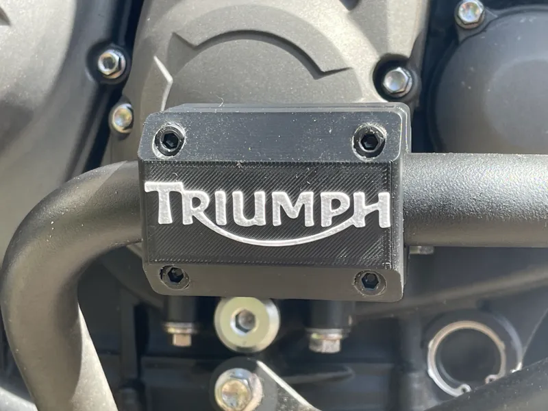 Triumph crash bar slider