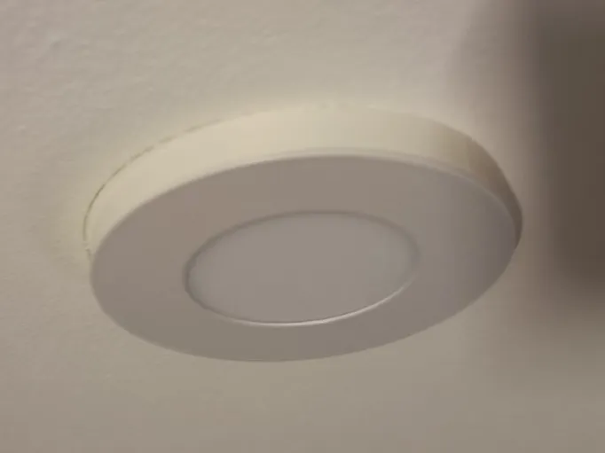 Round LED Panel Light adapter small