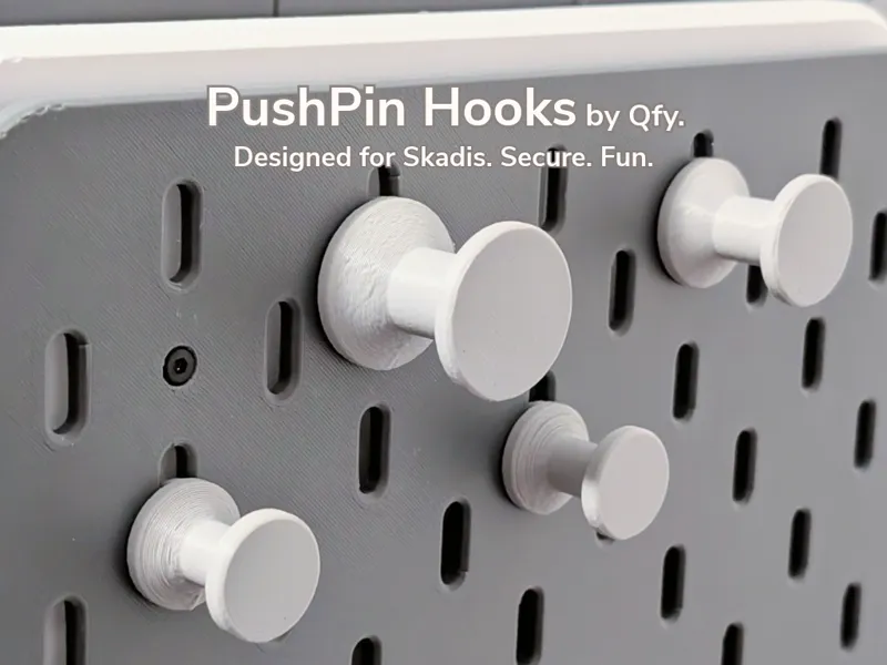 PushPin Hooks | SKADIS