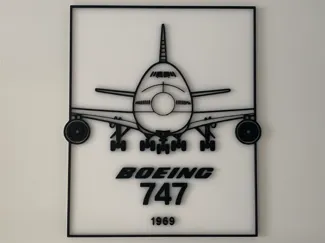 Boeing 747 Poster