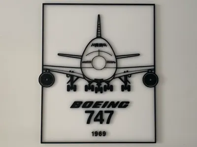 Boeing 747 Poster