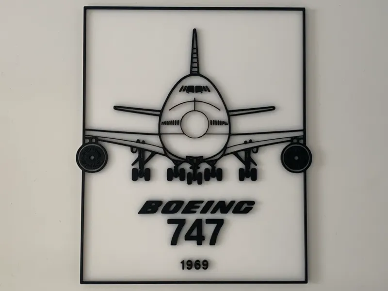 Boeing 747 Poster