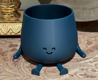 Cache-pot visage souriant — photo 3