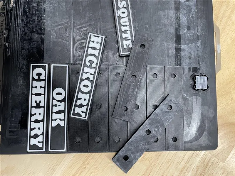 Pellet Smoker Identification Tags