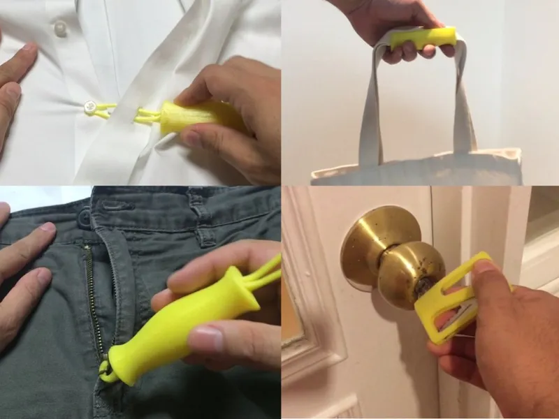 Arthritis Button, Zipper, Key, Bag Handle Assist