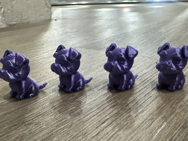 Miniature Dog – Easy, Fast 3D Print cute toy, kids