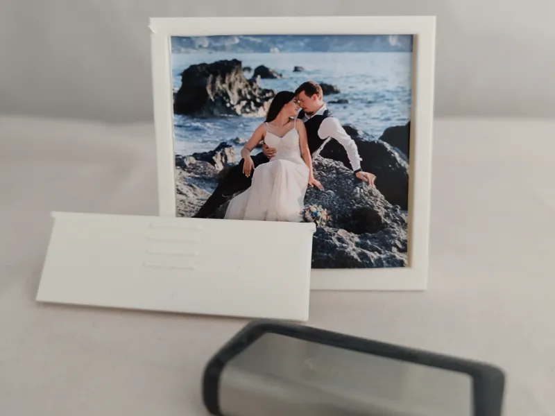 USB Box with Photo Frame - Personalized Gift