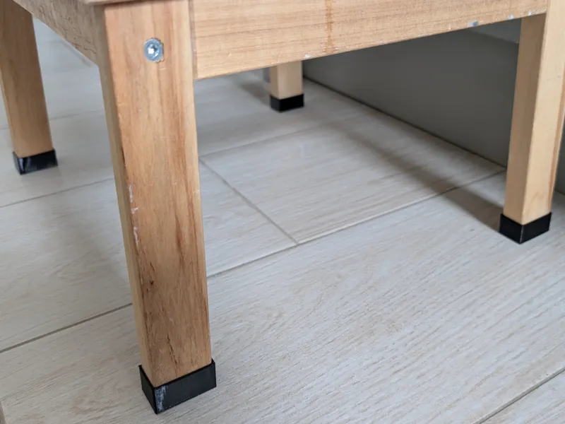 Ikea Bekvam step stool TPU feet floor protectors