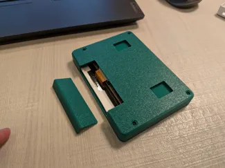 Voca controller panel mod battery cover