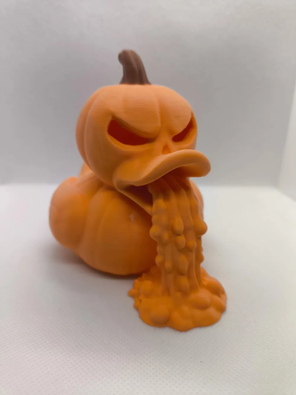 Halloween Pumpkin Duck by Dindon Création MakerWorld: Download Free 3D ...